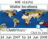 Zoom's 1st Clustr Map archive. Zoom's 1st Clustr Map archive.